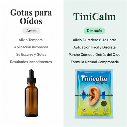 Parches Herbales para Zumbido de Oído pack 12 U-FLORAVANC™
